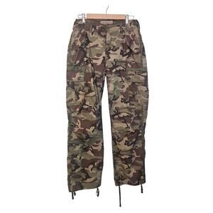 Abercrombie & Fitch Vintage 2012 Y2K Camo Cargo Utility Pants Size 6